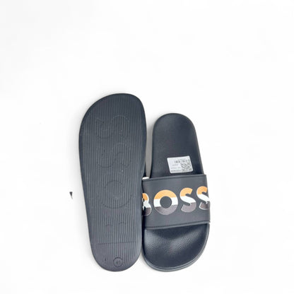 Hugo Boss Black Logo Slides – Multicolor Bold Design