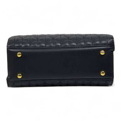 BVLGARI Black Quilted Handbag with Gold Serpent Handles – Luxury Iconic Design 🖤✨