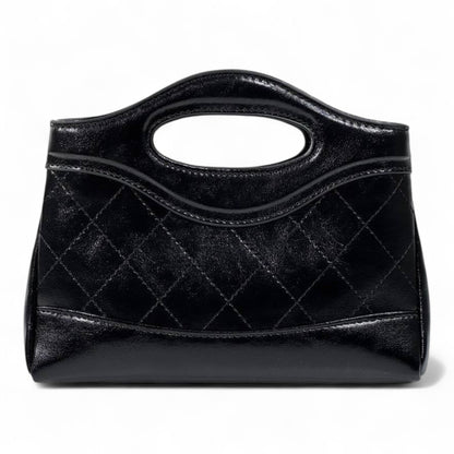 Chanel Black Quilted Handle Bag – Classic Timeless Luxury Edition 🖤✨
