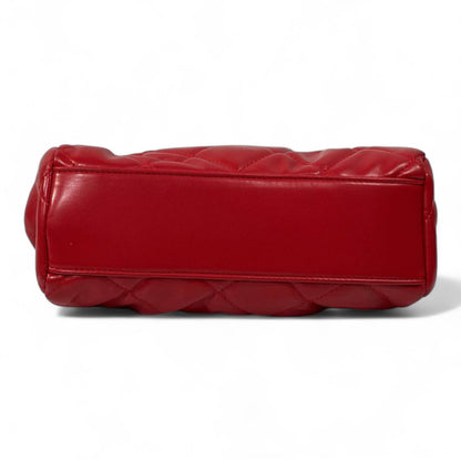 Chanel Red Quilted Clutch – Soft Pillow Leather with Vintage Frame 🔥✨