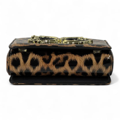 Dolce & Gabbana Leopard Print Baroque Logo Bag – Wild Luxury Statement 🐆✨