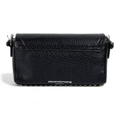 ✨ Alexander Wang Black Mini Crossbody – Luxury Textured Edition ✨