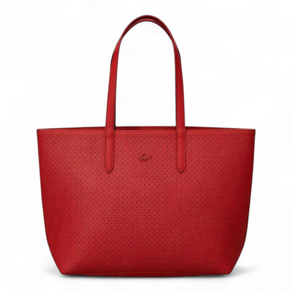 ✨ Lacoste Double-Face Reversible Sports Tote – Navy & Red Edition ✨