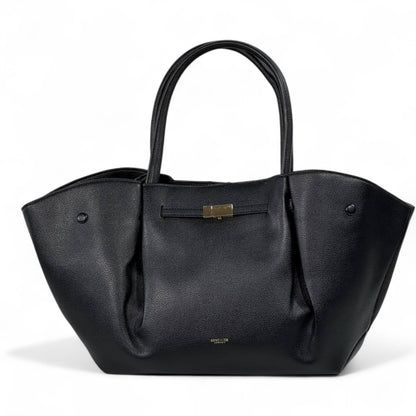 ✨ DeMellier London Soft Sculpted Tote – Black Luxe Edition ✨