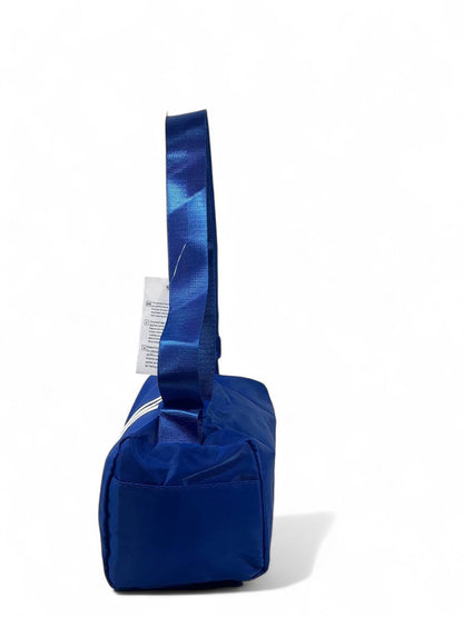 🔥 Adidas Originals Mini Duffel – Royal Blue 3-Stripes Shoulder Bag