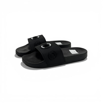 ⚫ Burberry Slides – Black Edition 🖤✨