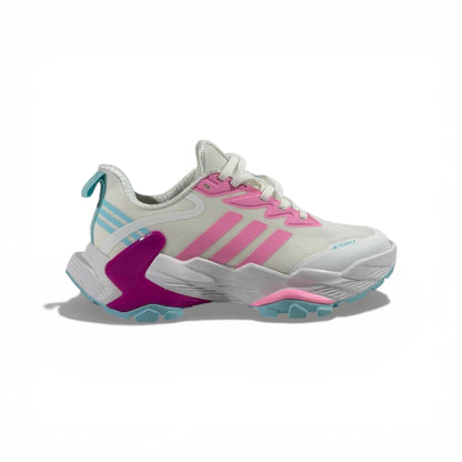 Adidas Terrex Women’s Trail Running Sneakers – White & Pink Sport Shoes 👟✨💗