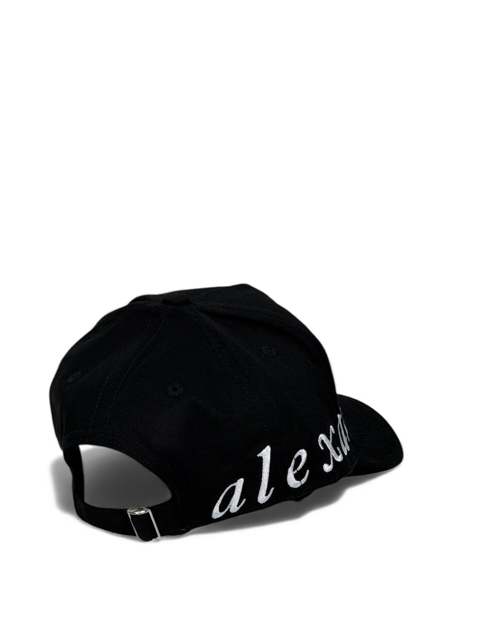 AMI Paris Black Script Logo Cap – Elegant French Street Style 🖤🤍🧢