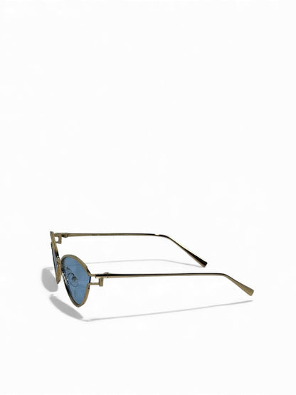 💙 Tiffany & Co. Blue Cat-Eye Luxury Sunglasses ✨🕶️