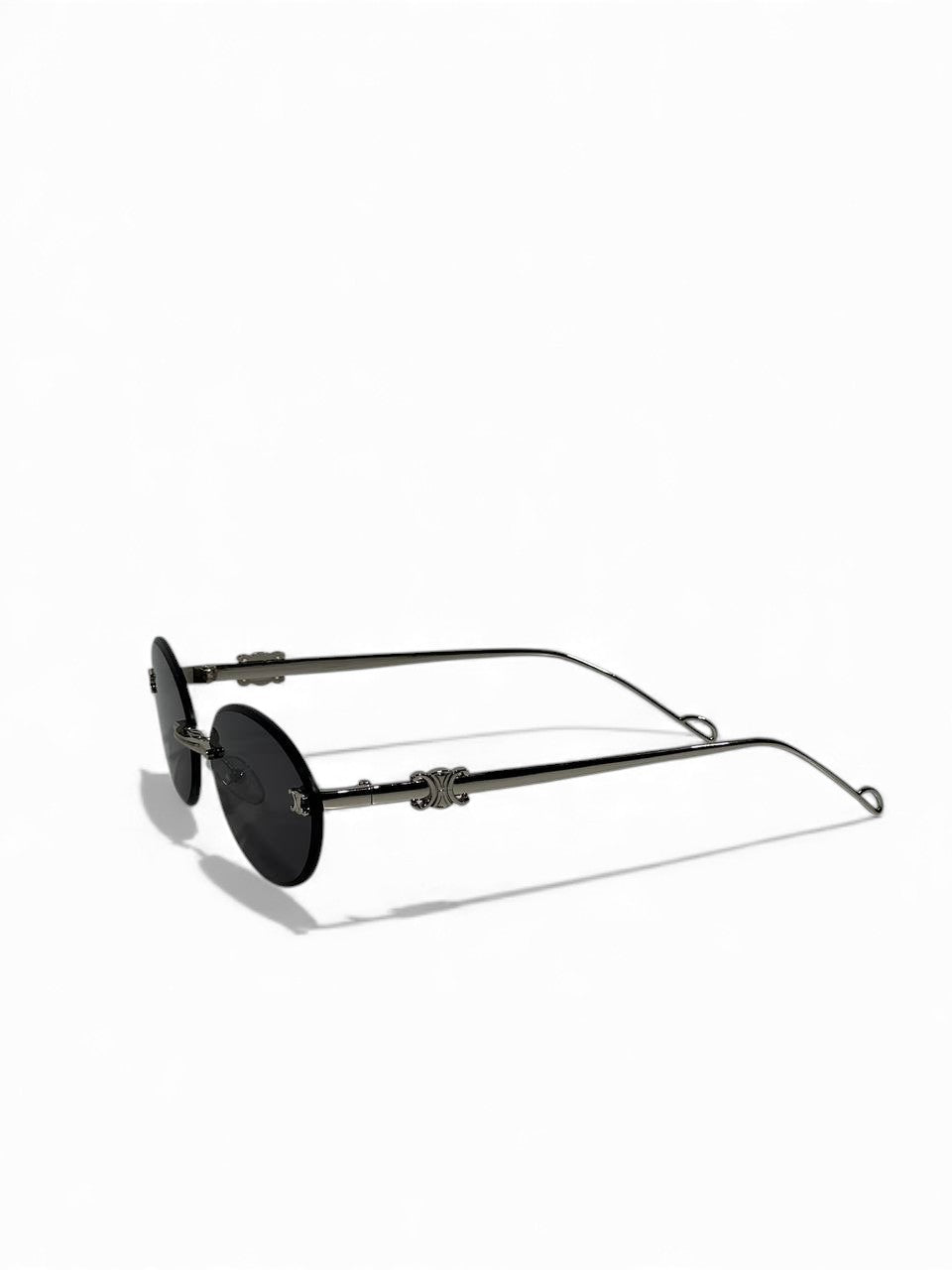 ✨ Celine Oval Slim Metal Sunglasses 🖤 | Parisian Elegance