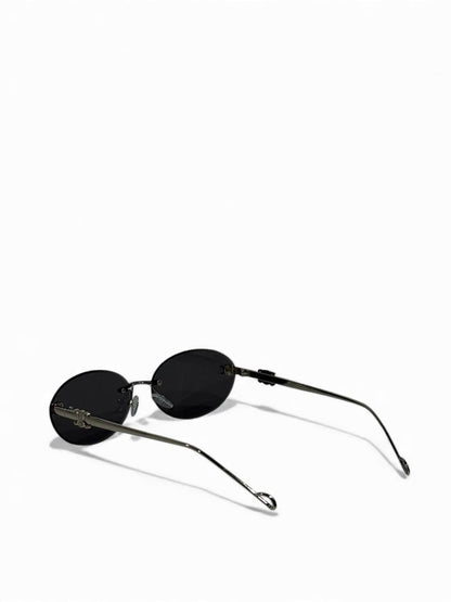 ✨ Celine Oval Slim Metal Sunglasses 🖤 | Parisian Elegance
