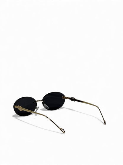 ✨ Celine Triomphe Oval Rimless Sunglasses 🖤 | Iconic Parisian Luxury
