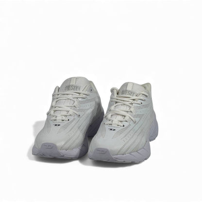 Diesel White Chunky Performance Sneakers 🤍⚡ Futuristic Sport-Lux Design