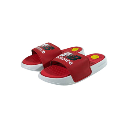 🔥 New Balance Red Comfort Slides – Bold Everyday Essential ❤️