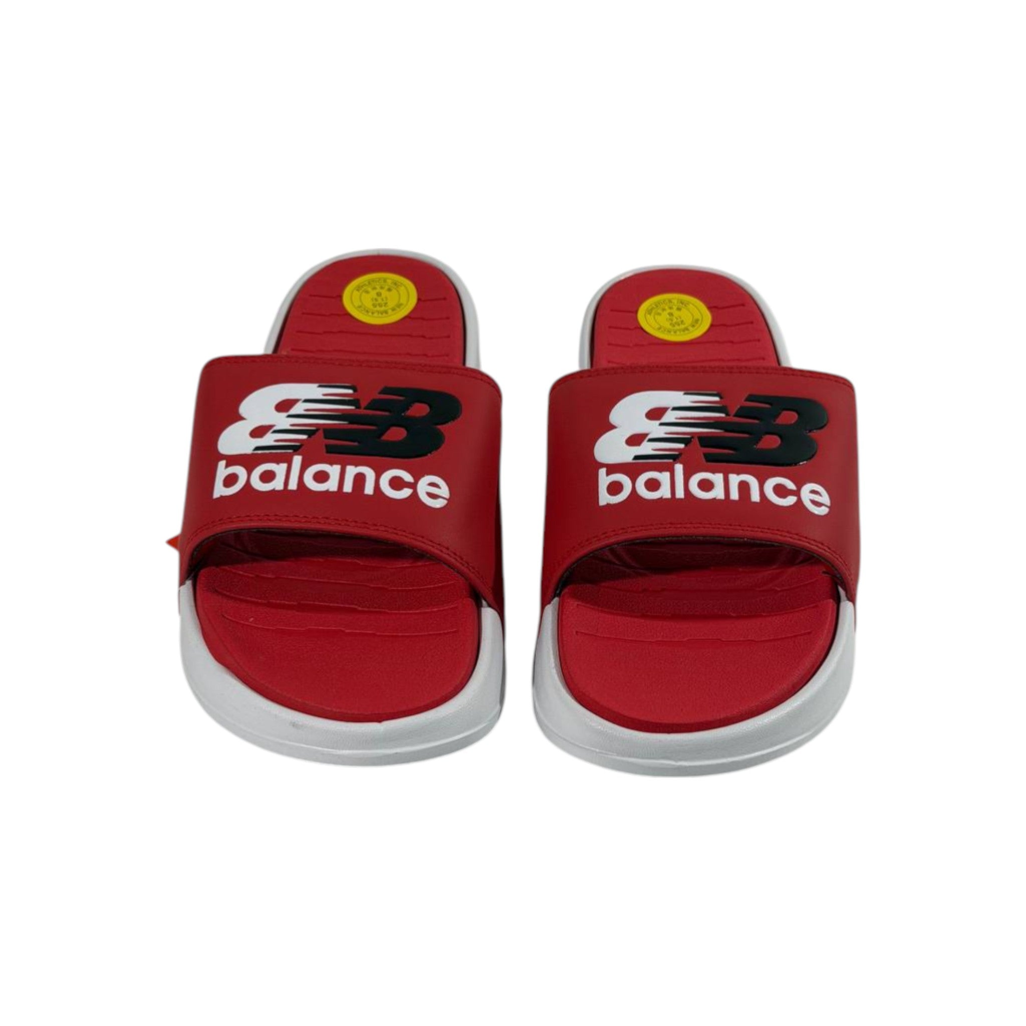 🔥 New Balance Red Comfort Slides – Bold Everyday Essential ❤️