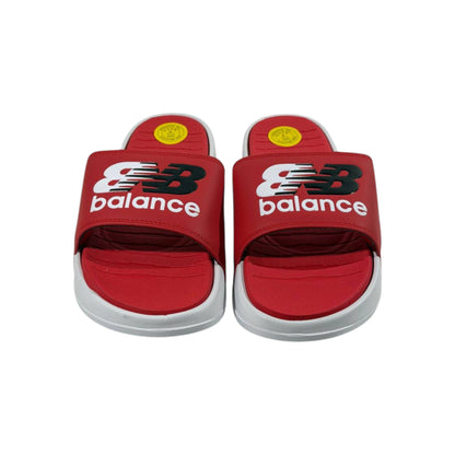 🔥 New Balance Red Comfort Slides – Bold Everyday Essential ❤️