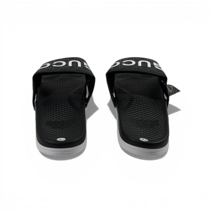 🖤 GUCCI Signature Slides – Black Logo Edition ✨