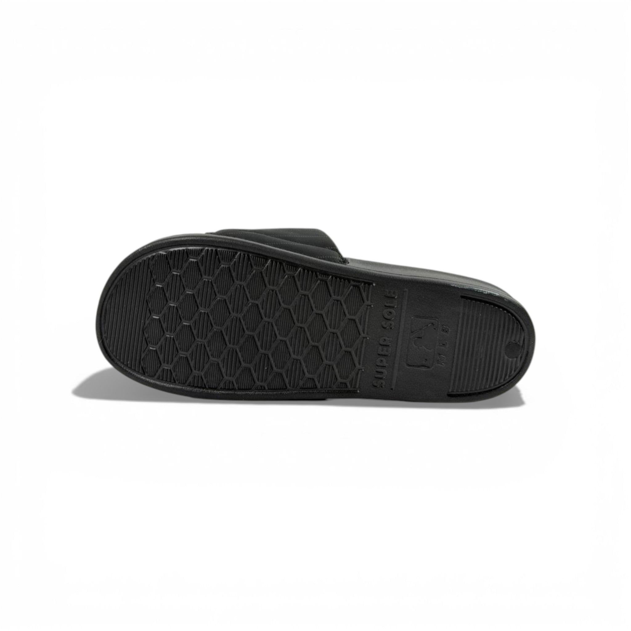 ⚾ New York Yankees Black Slides – Classic Logo Edition 🖤🤍