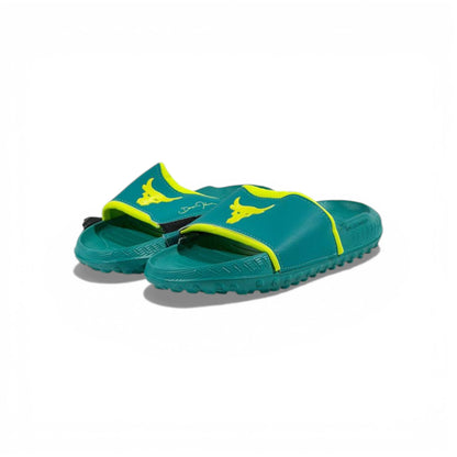 🟢 Under Armour Slides – Green Performance Edition 💪🔥