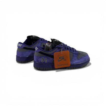 Nike Dunk Low Purple & Grey Sneakers 👟💜🔥 Streetwear Skate Style Shoes – Women & Men Fashion Trainers ✨