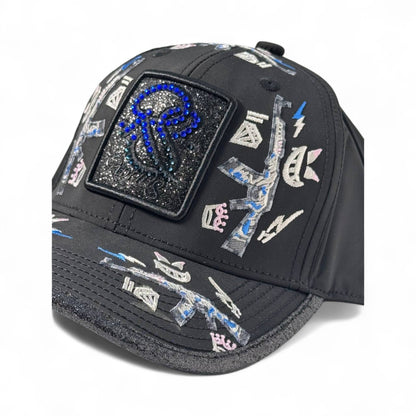 Redfills Graffiti Skull Cap 💥 | Crystal Street Art Edition