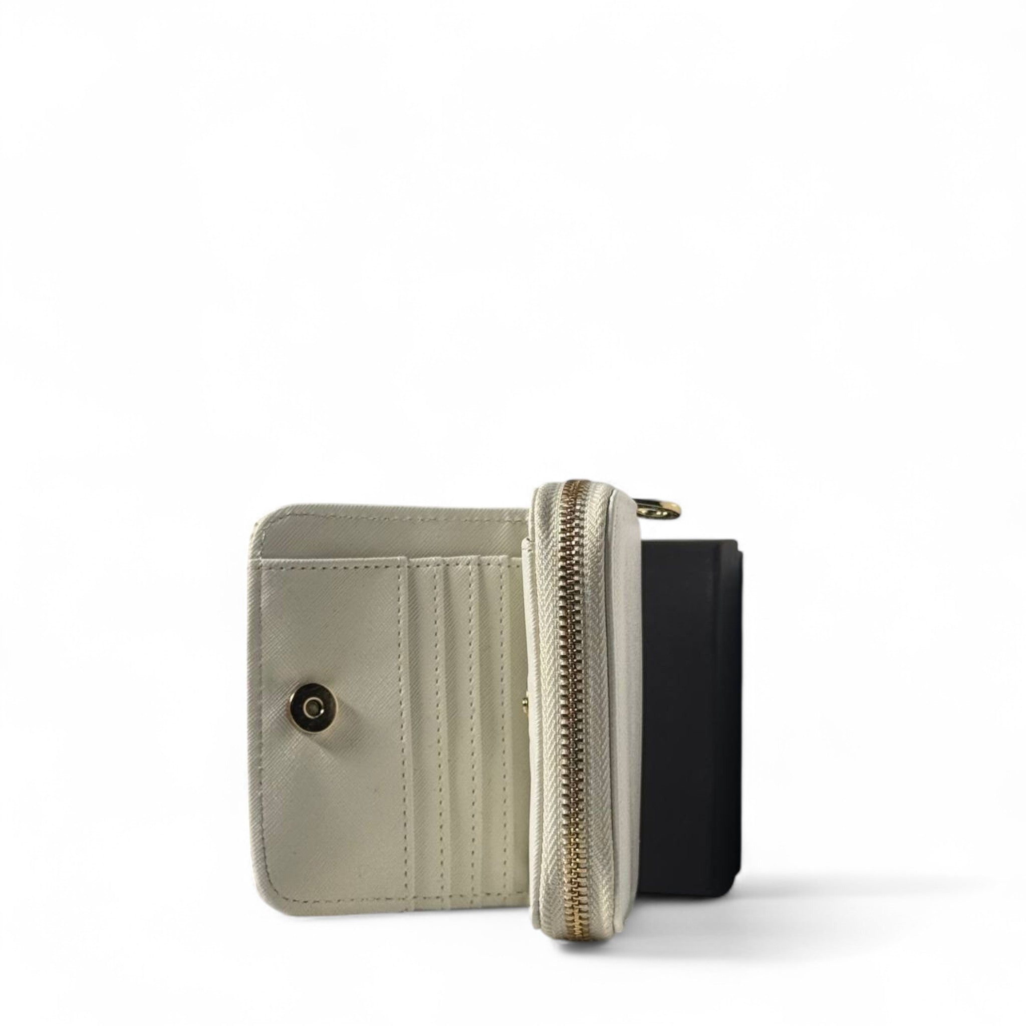 🖤 Marc Jacobs Black Saffiano Leather Zip Wallet