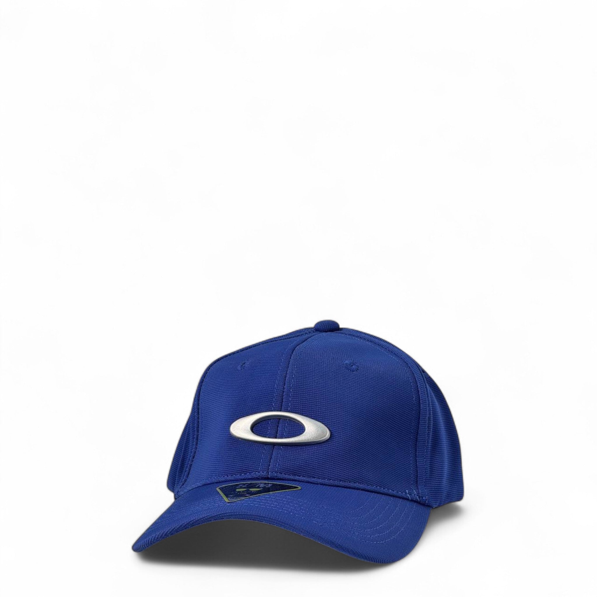 Oakley Iconic Blue FlexFit Cap – Sleek Performance Style 💙