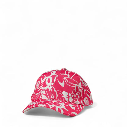 🧢 Chanel-Inspired Floral Pink Cap – Summer Elegance in Bloom 🌺💖