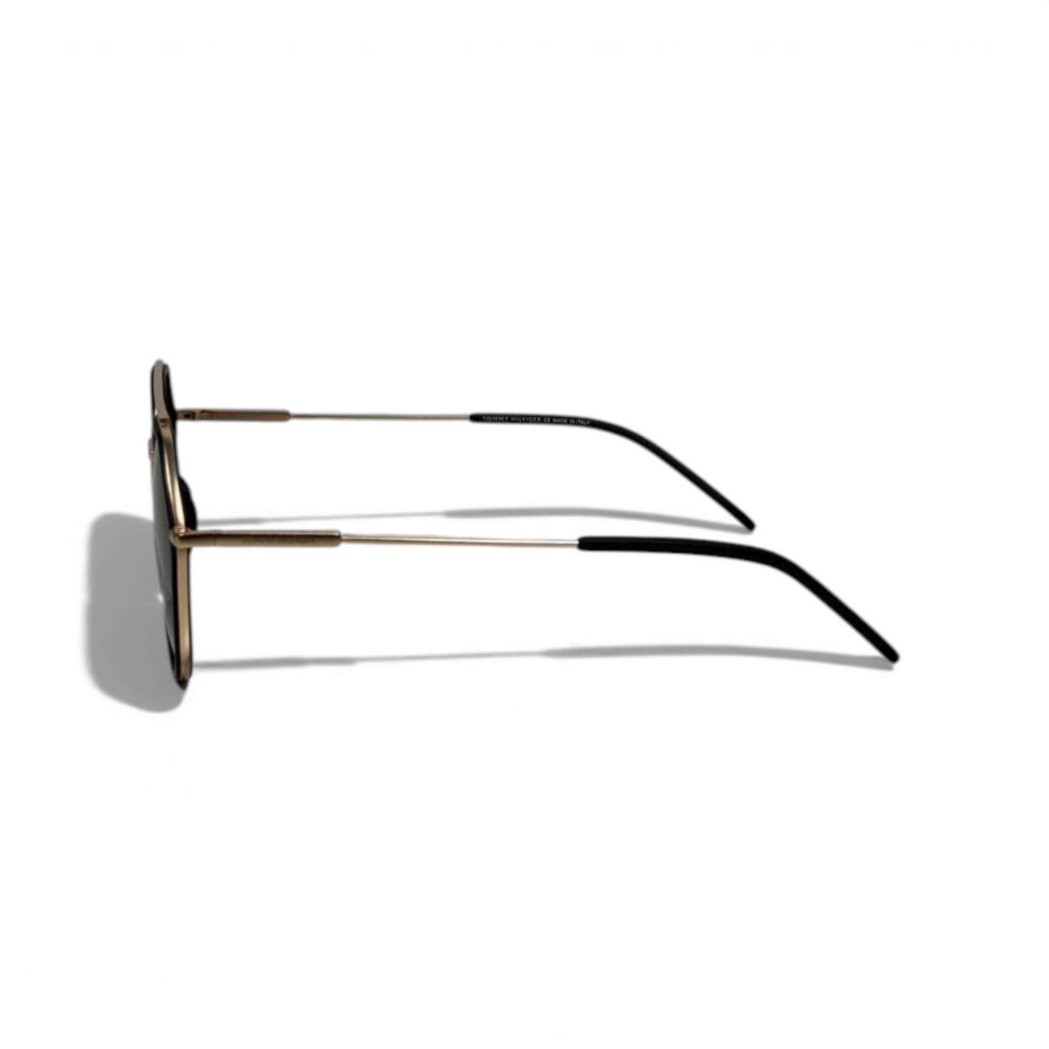Tommy Hilfiger Round Metal Sunglasses – Gold Frame Classic Style 🕶️✨