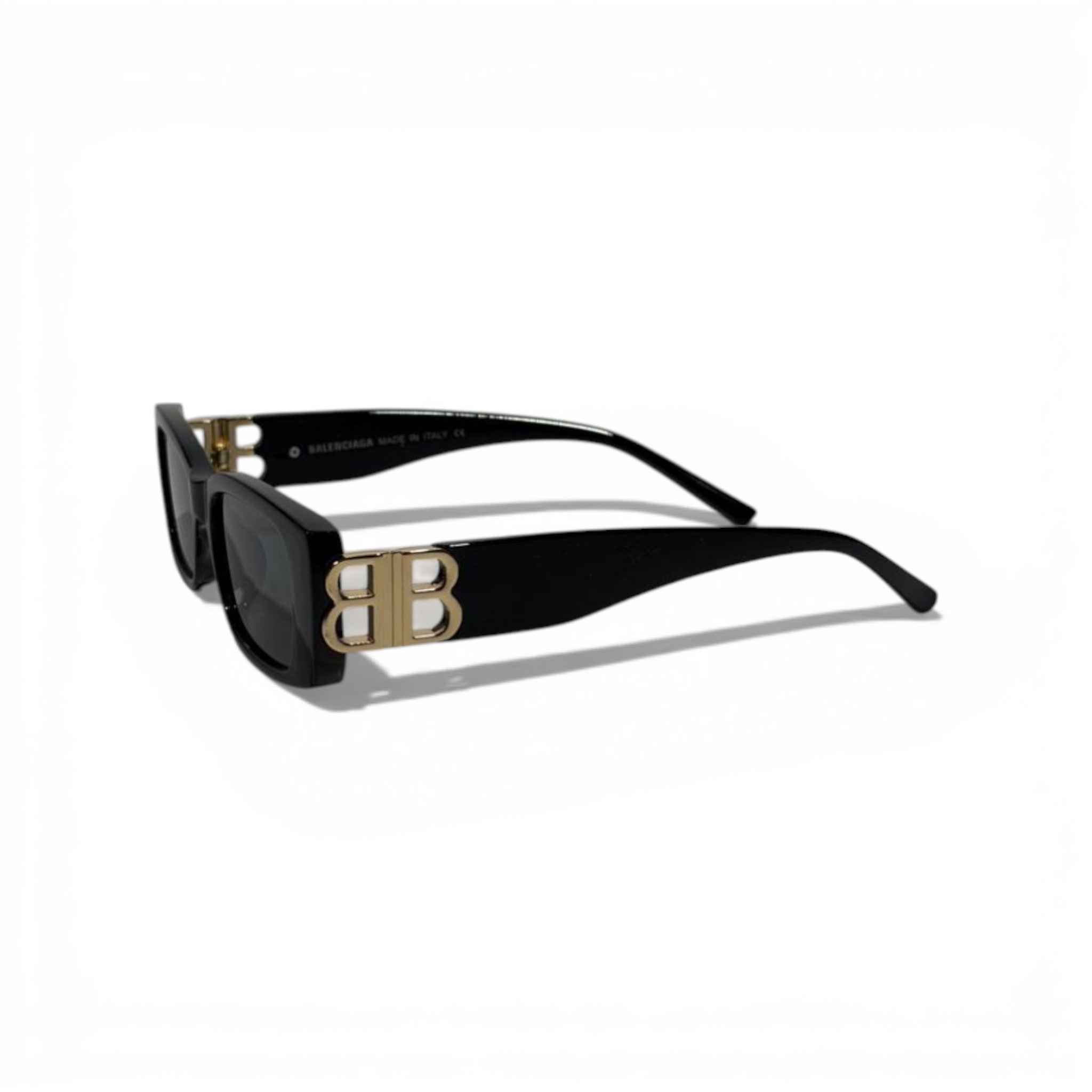 Balenciaga BB Logo Sunglasses – Black Luxury Designer Frame 🕶️✨