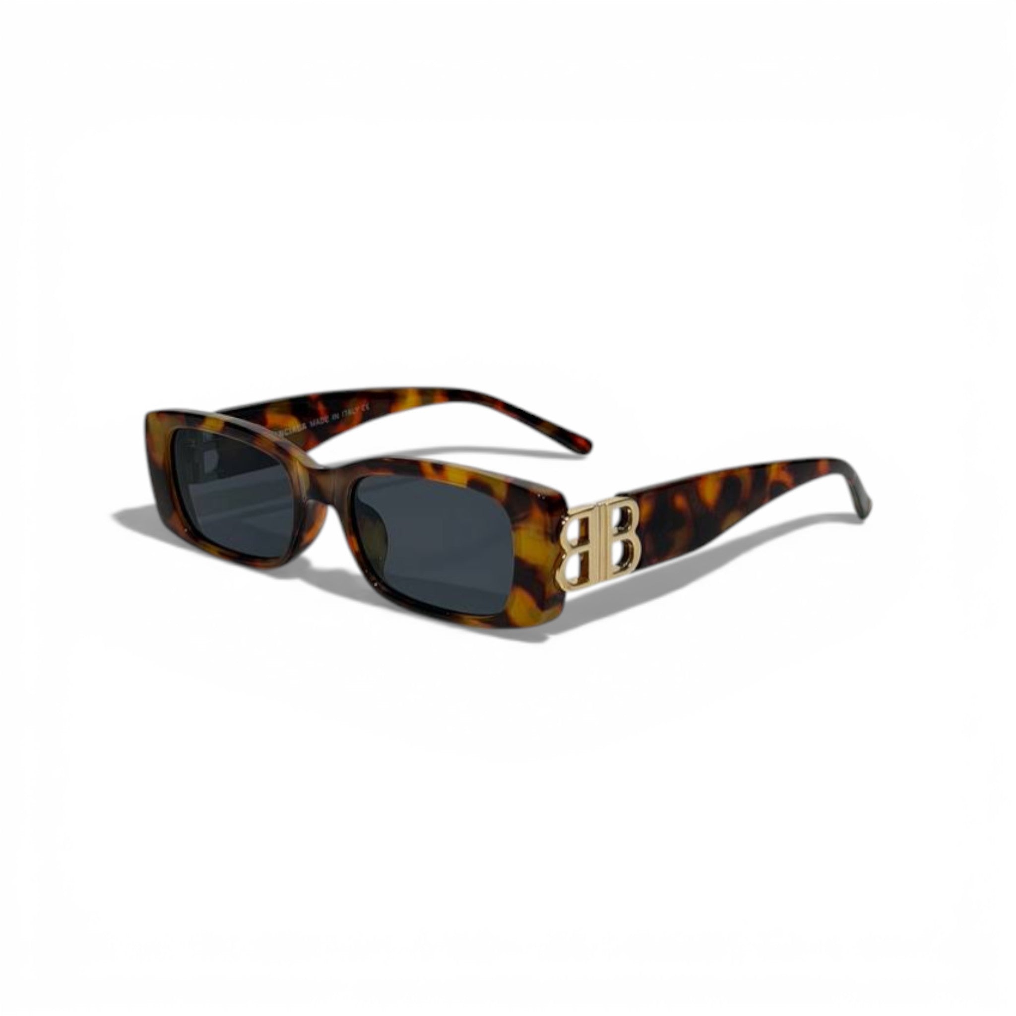 Balenciaga BB Logo Tortoiseshell Sunglasses – Luxury Designer Frame 🕶️✨