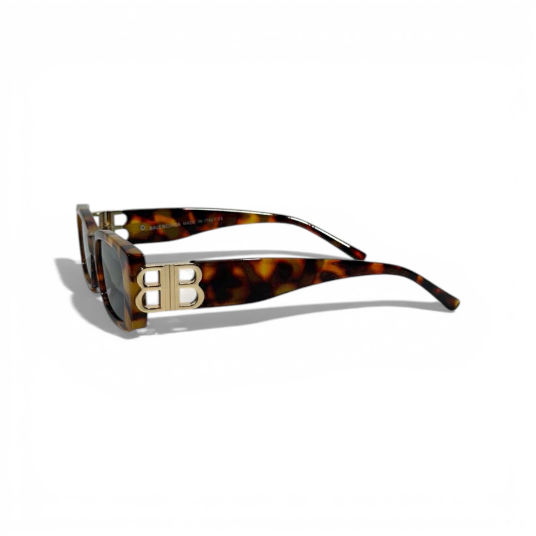 Balenciaga BB Logo Tortoiseshell Sunglasses – Luxury Designer Frame 🕶️✨
