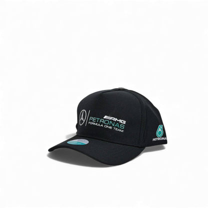 🧢 Mercedes-AMG Petronas Formula One® Team Official Black Cap – Performance Edition
