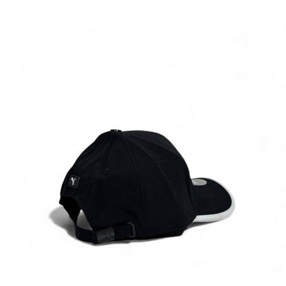 🧢 PUMA Black & White Speed Graphic Cap – Sport Luxe Edition