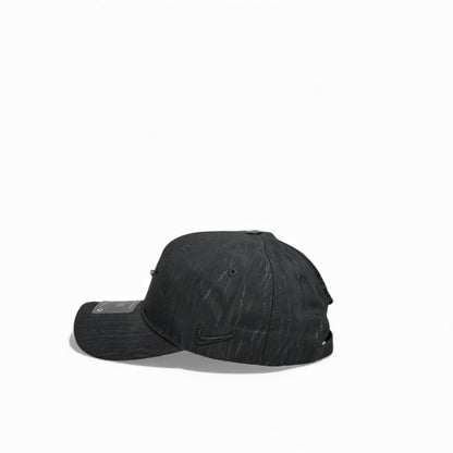 🧢 Nike Black Essential Sports Cap – Stealth Swoosh Performance Edition