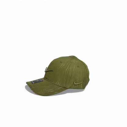 🧢 Nike Olive Green Essential Sports Cap – AeroBill Performance Edition
