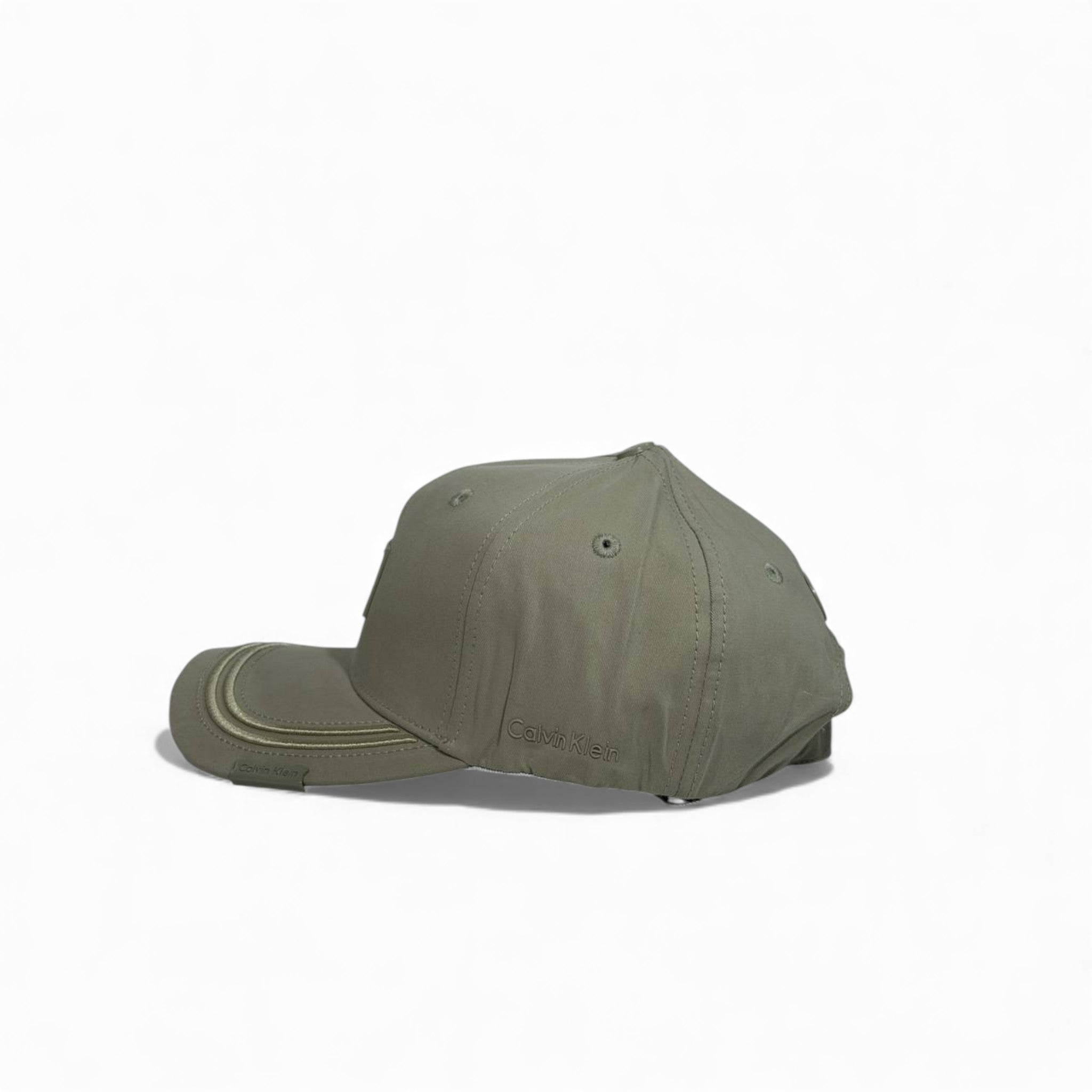🧢 Calvin Klein Beige Minimal Logo Cap – Soft Neutral Luxe Edition