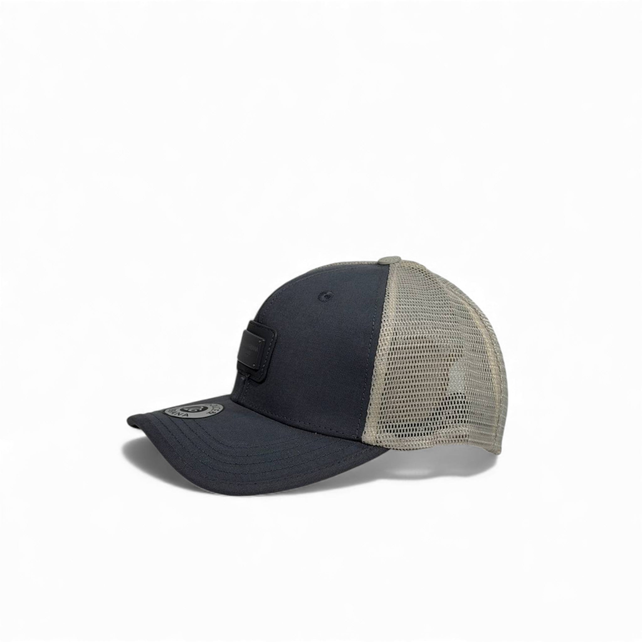 🧢 Dolce & Gabbana Two-Tone Mesh Milano Cap – Urban Luxury Edition