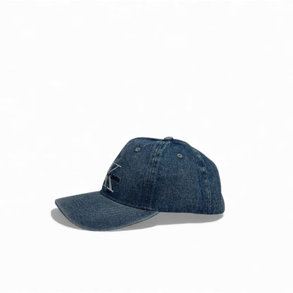 🧢 Calvin Klein Jeans Denim Cap – Iconic Blue Street Style