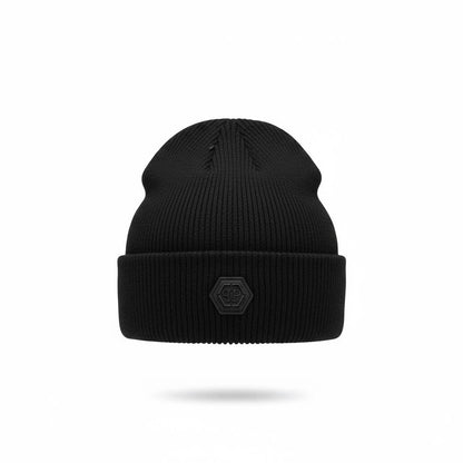 🧢 Philipp Plein Black Signature Beanie – Luxury Winter Essential