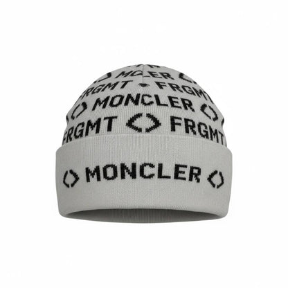🧢 Moncler x Fragment Grey Beanie | Limited Edition Street-Luxury ⚡❄️