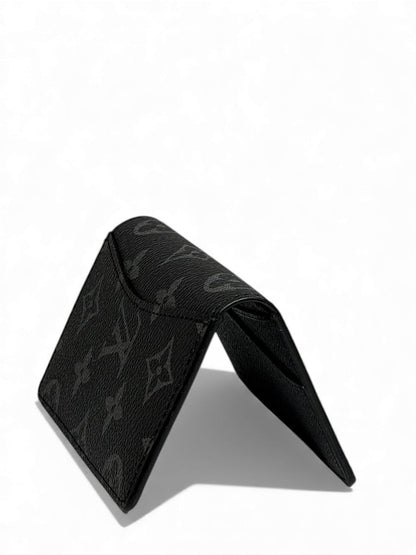 Louis Vuitton Monogram Eclipse Card Holder Wallet ✨ | Iconic Black & Grey Luxury
