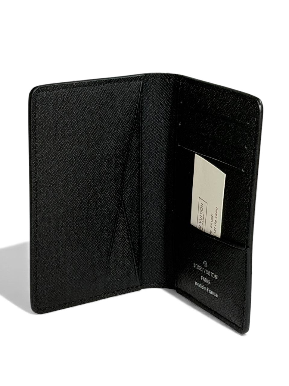 Louis Vuitton Epi Leather Wallet – Black ✨ | Premium Textured Leather | Minimal LV Embossed Design