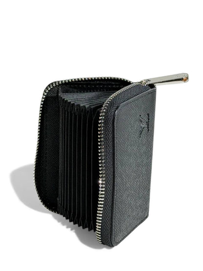 Louis Vuitton Zippy Coin Wallet – Black ✨ | Compact Luxury | Premium Textured Leather