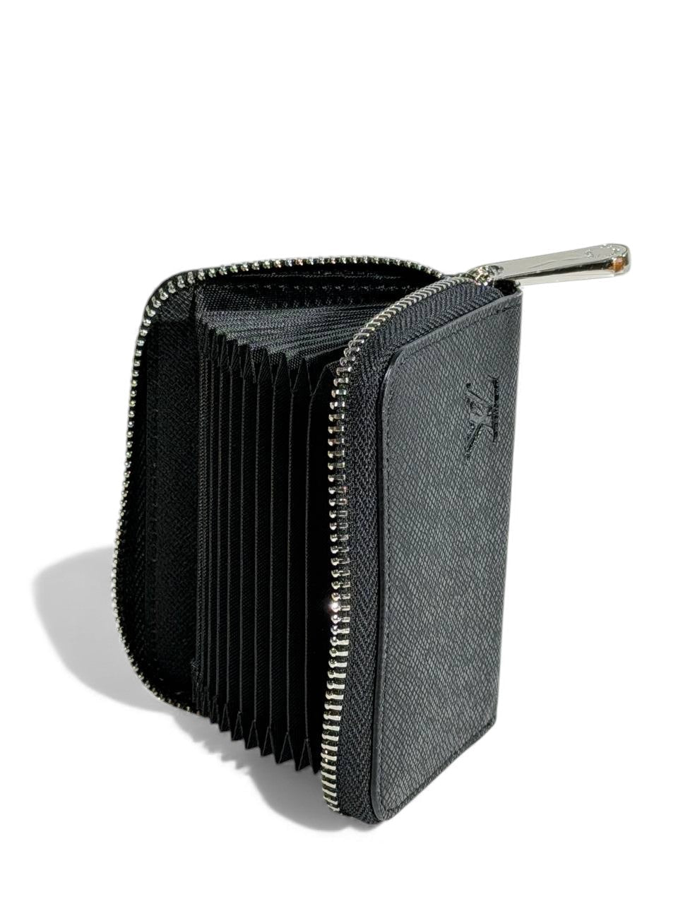 Louis Vuitton Zippy Coin Wallet – Black ✨ | Compact Luxury | Premium Textured Leather