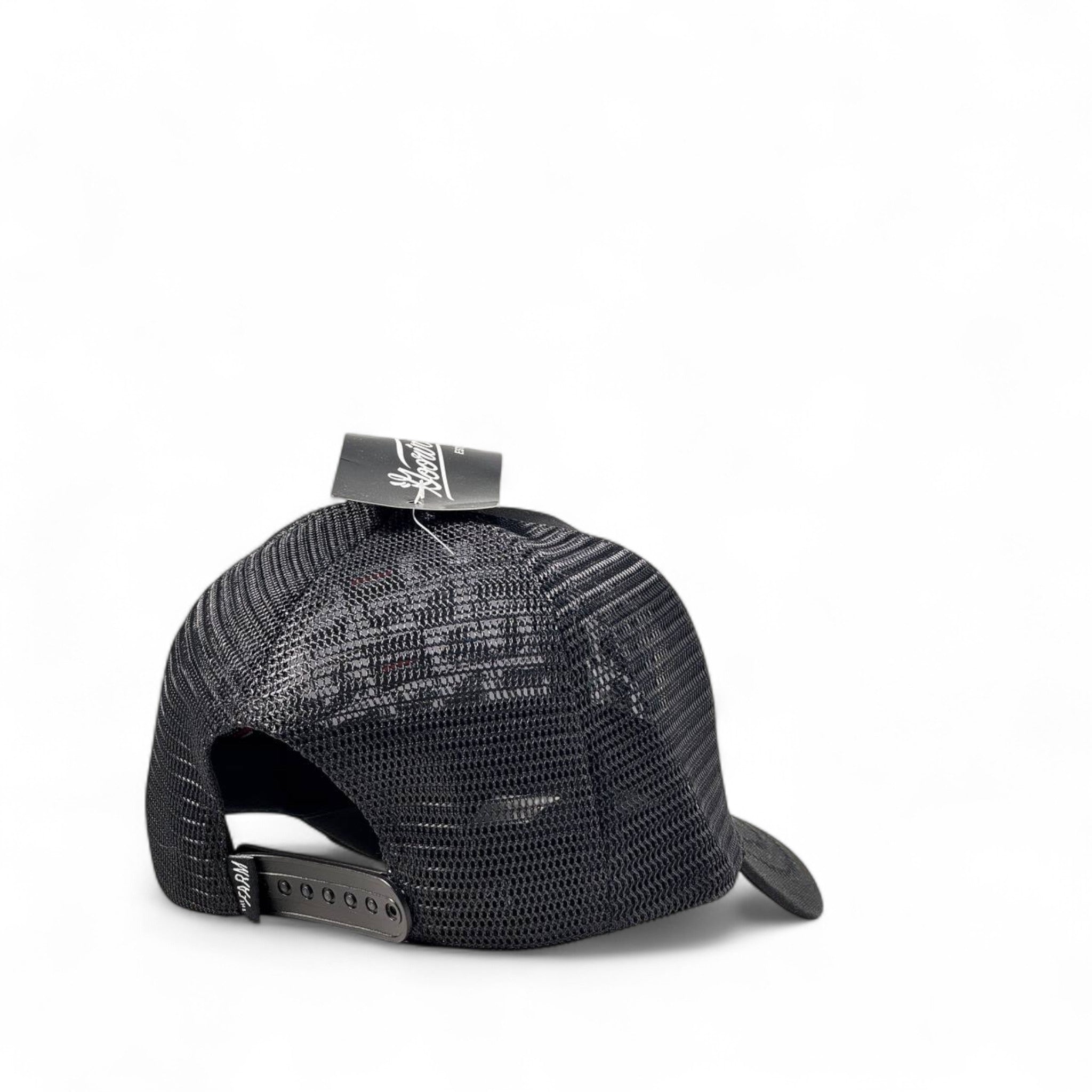 🧢 Fire Rottweiler Trucker Cap – Unleash the Heat