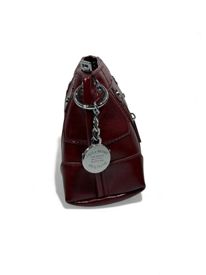 🔥 Zadig & Voltaire Rock Crossbody – Burgundy Edition 🎸❤️