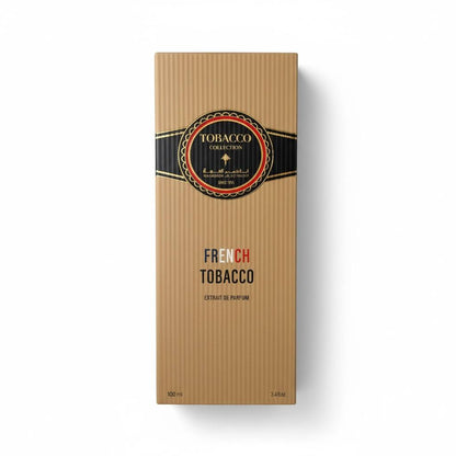 🔥 French Tobacco by Ibrahim Al Qurashy – 100ml Extrait de Parfum | Rich, Smooth & Addictive Scent ✨🍂