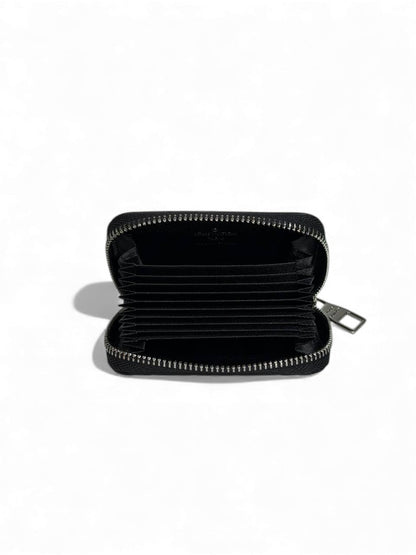 Louis Vuitton Black Monogram Compact Wallet 🖤✨ | Embossed Leather | Luxury Mini Wallet