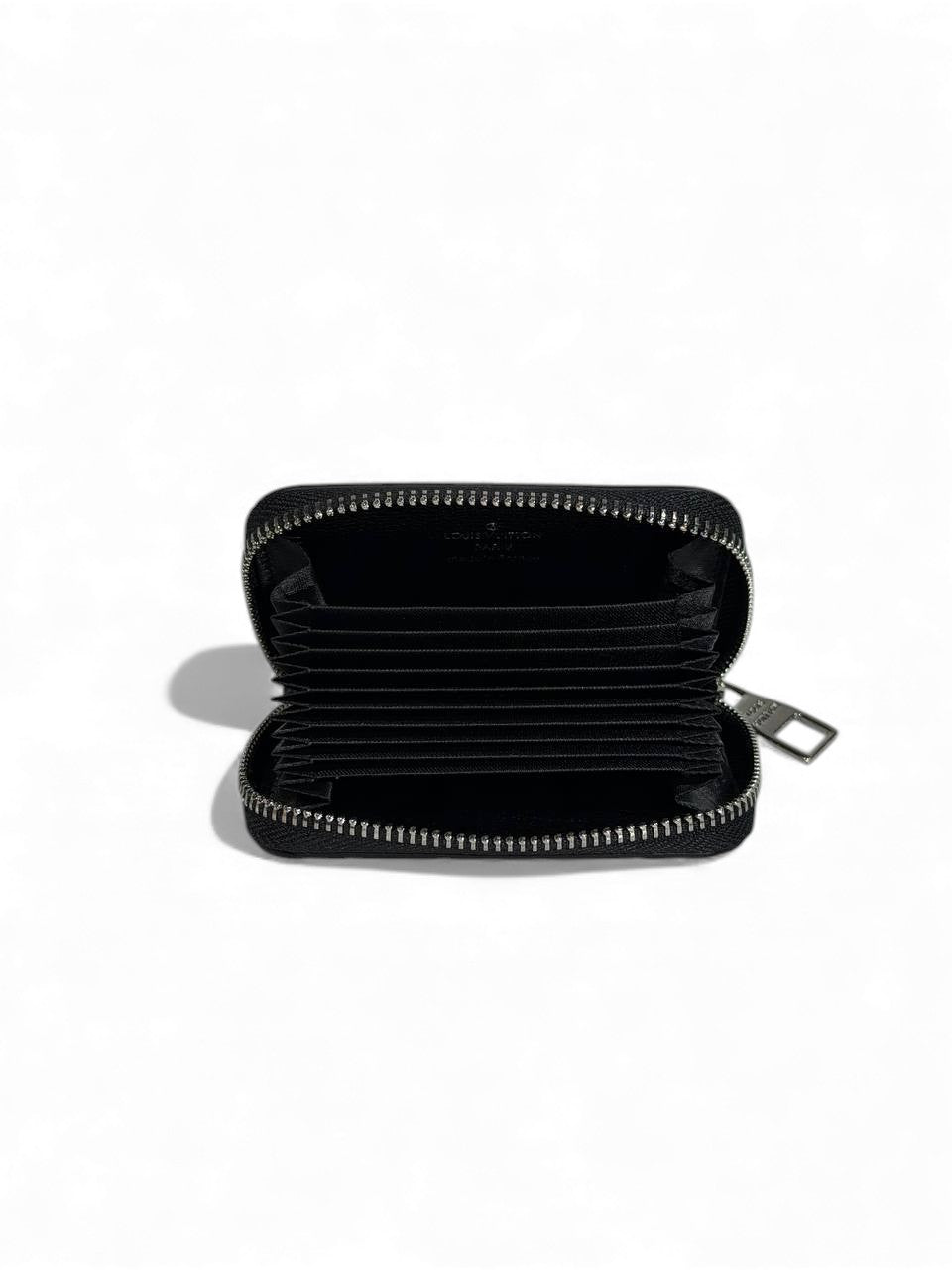 Louis Vuitton Black Monogram Compact Wallet 🖤✨ | Embossed Leather | Luxury Mini Wallet
